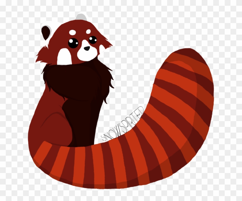 Chibi Red Panda By Snowspirited - Illustration #629998