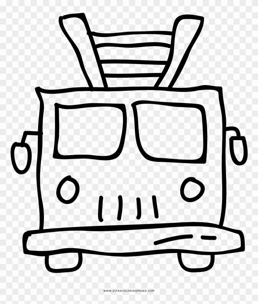 Fire Truck Coloring Page - Drawing #630017