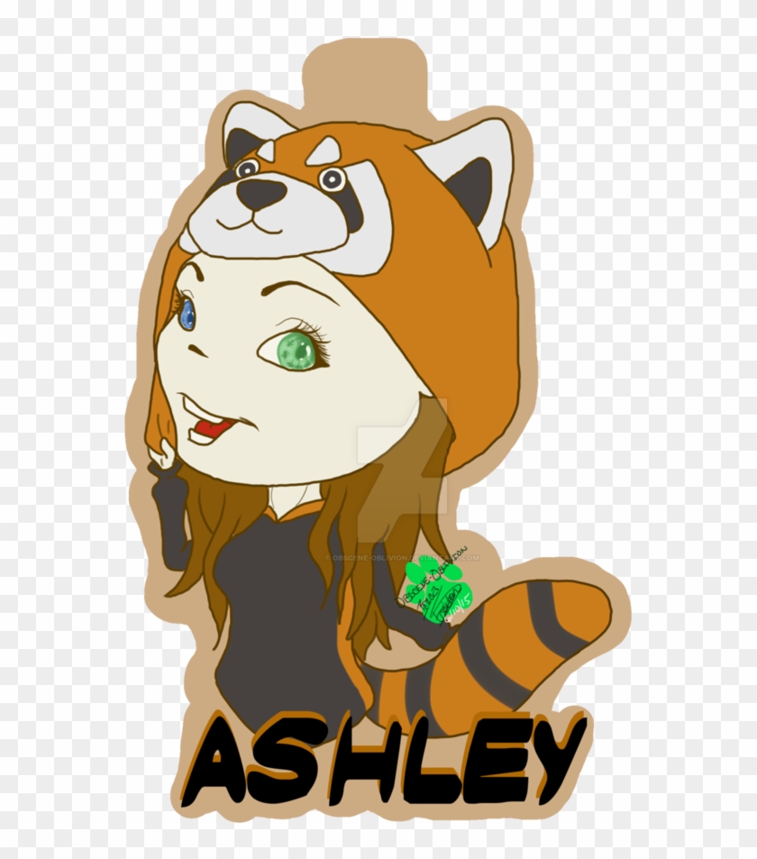 Comm Red Panda Kigu Con Badge By Obscene-oblivion - Illustration #630304