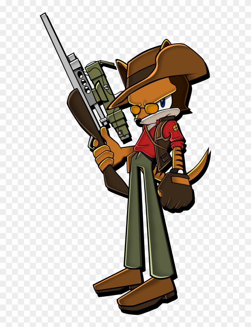 Sniper The Thylacine By Sillyewe - Tf2 Sonic Sniper #631005