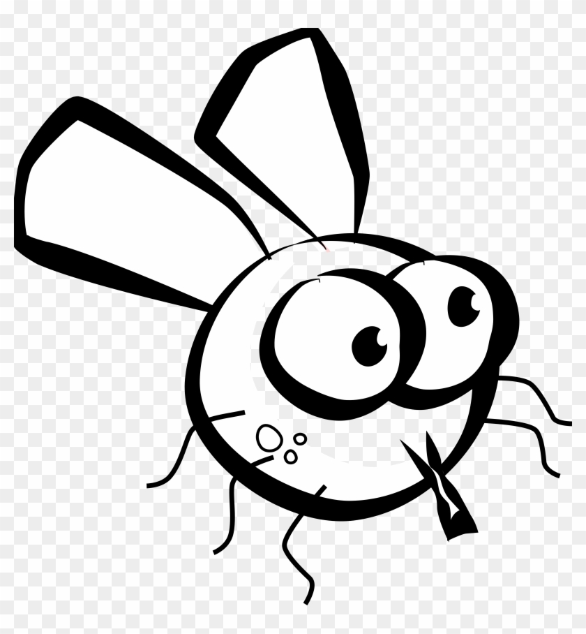 Cartoon Fly Svg Openclipart - Flies Cartoon #115920