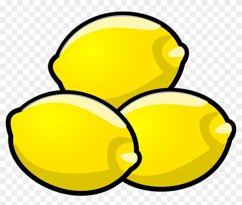 Add Favorite - Lemons Clipart #120672