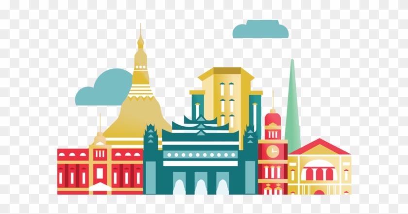 Yangon Redesigned - Illustration #637792