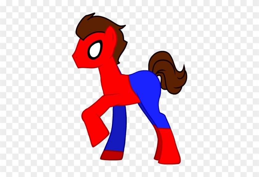Mylittlepony- Spiderman By Queenofthelemurs - My Little Pony Spiderman -  Free Transparent PNG Clipart Images Download