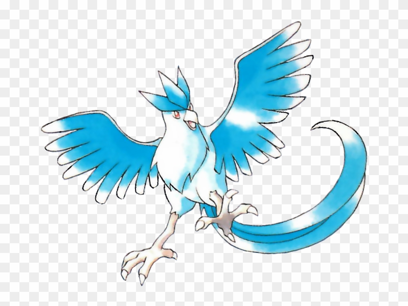 Articuno Pokemon Red And Blue Official Art - Portable Network Graphics #639430