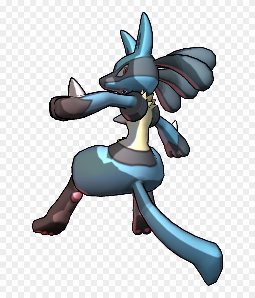 Library Lucario Transparent Shiny - Shiny Lucario Pokemon, HD Png Download  , Transparent Png Image - PNGitem