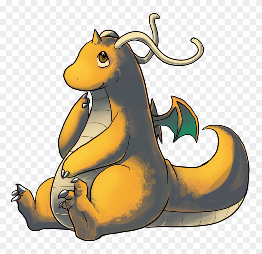 Dragonite Chibi By Phycofox - Dragonite #639817