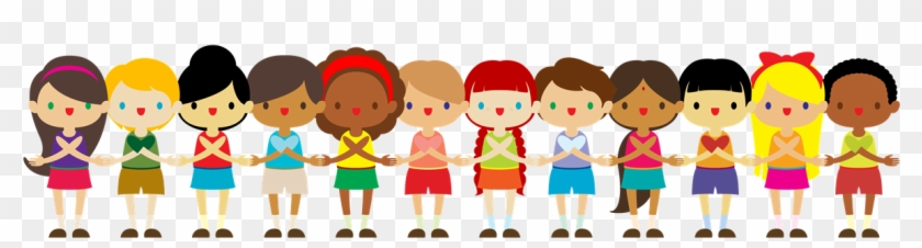 Outstanding Early Childhood Education Preschool In Children Holding Hands Border Free Transparent Png Clipart Images Download