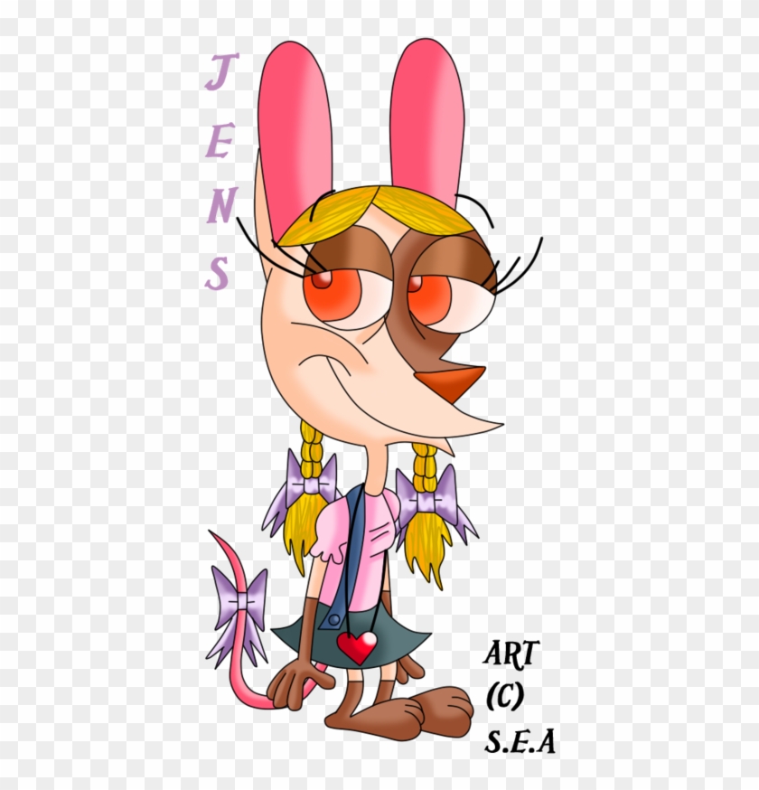 Ren And Stimpy Oc-jens Hoek By Skunkynoid - Cartoon #642628