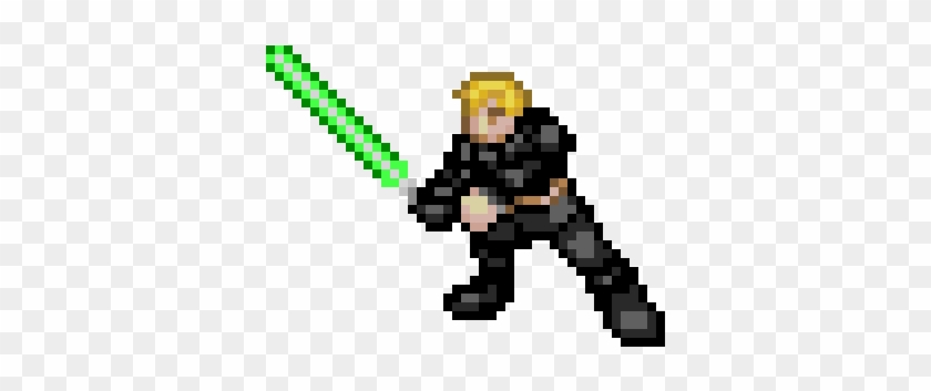 Luke Skywalker By Spartannjones - Luke Skywalker Pixel Art #643018