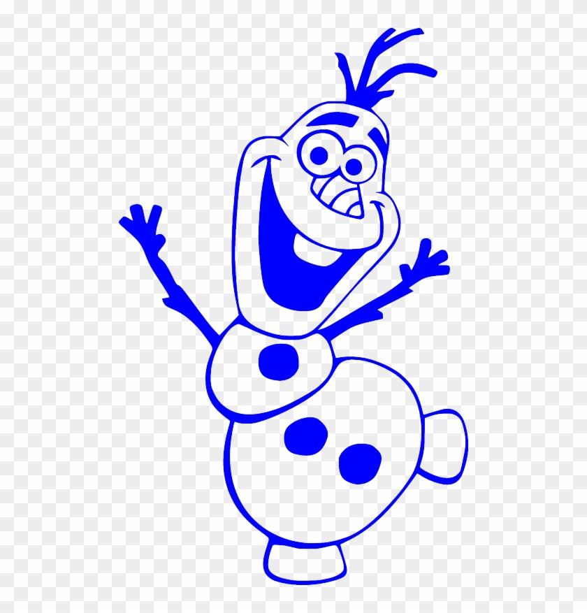 Please Note That The White Image Is A White Sticker - Pin The Nose On Olaf #644315