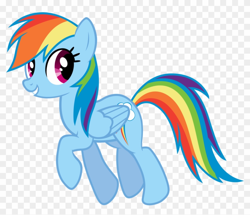 Rainbow Dash Vector [2] By Glessmlp - Friendship Is Magic Rainbow Dash #645170