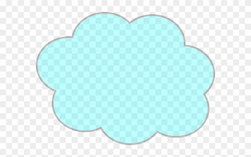 Blue Cloud 3 Clip Art At Clker - Clip Art #645233