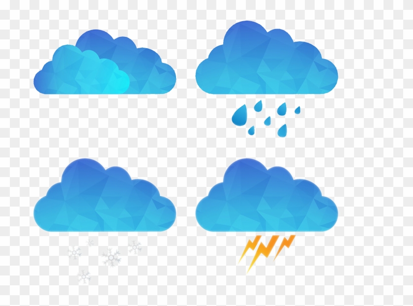 Cloud Rain Euclidean Vector - Vector Cloud Png Transparent #645334