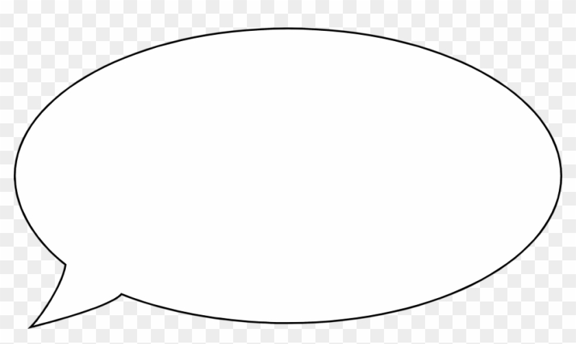 Illustration Of A Blank Cartoon Bubble - White Leave Png #645431