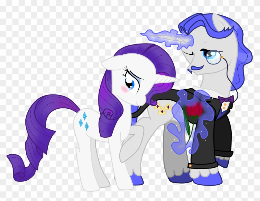 my little pony fancy pants and rarity