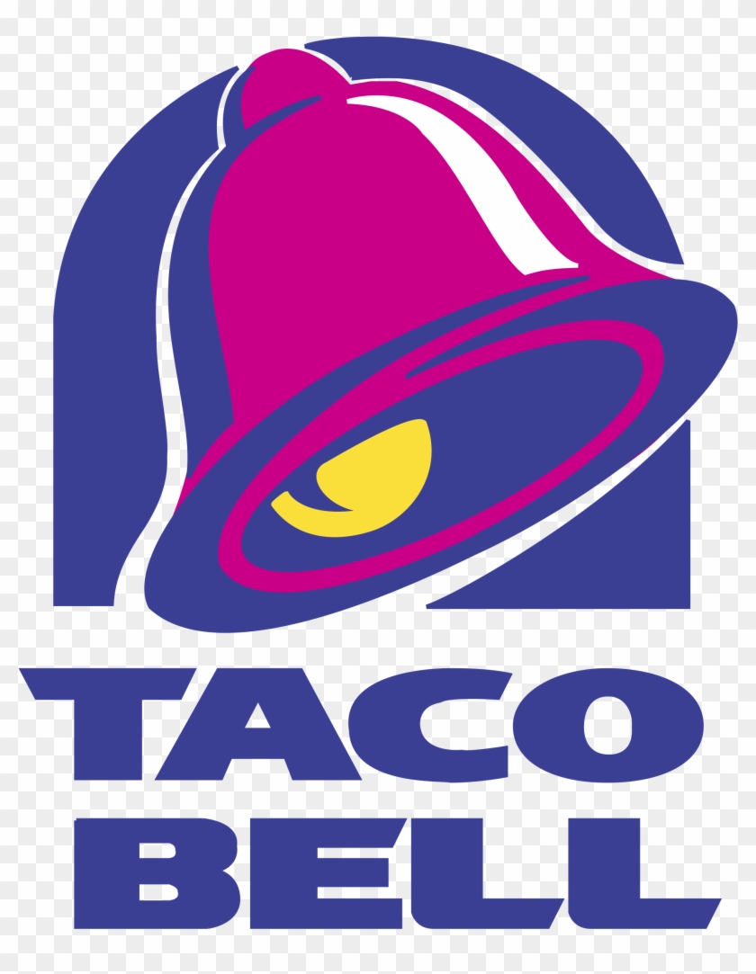 Taco Bell Logo Black And White - Taco Bell Restaurant Logo - Full Size ...