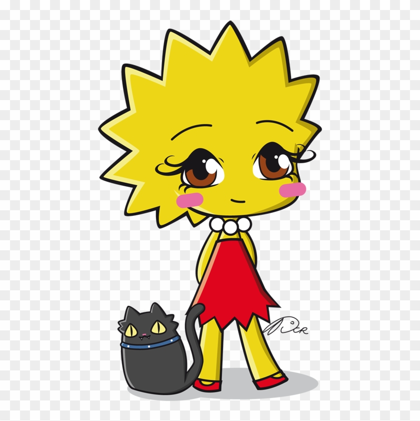 Lisa Simpson Chibi By Dcrmx - Comics #650429