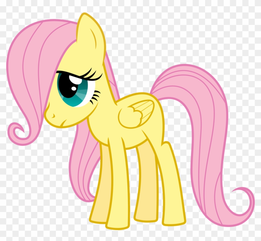 Fluttershy Filly By Hawk9mm-d55z7oy - My Little Pony Little Fluttershy #651278