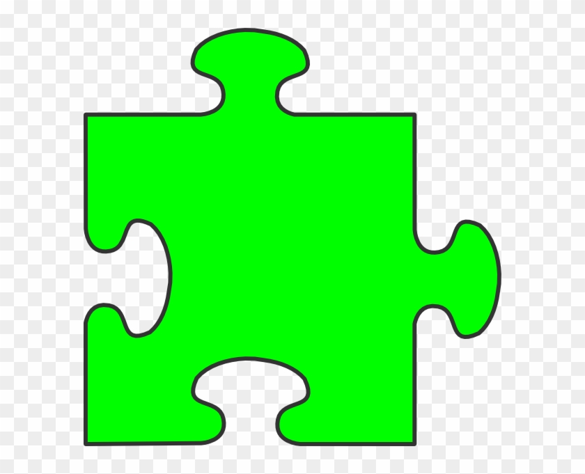 Blue Border Puzzle Piece Top Clip Art At Clker - Take Ownership At Work #652563