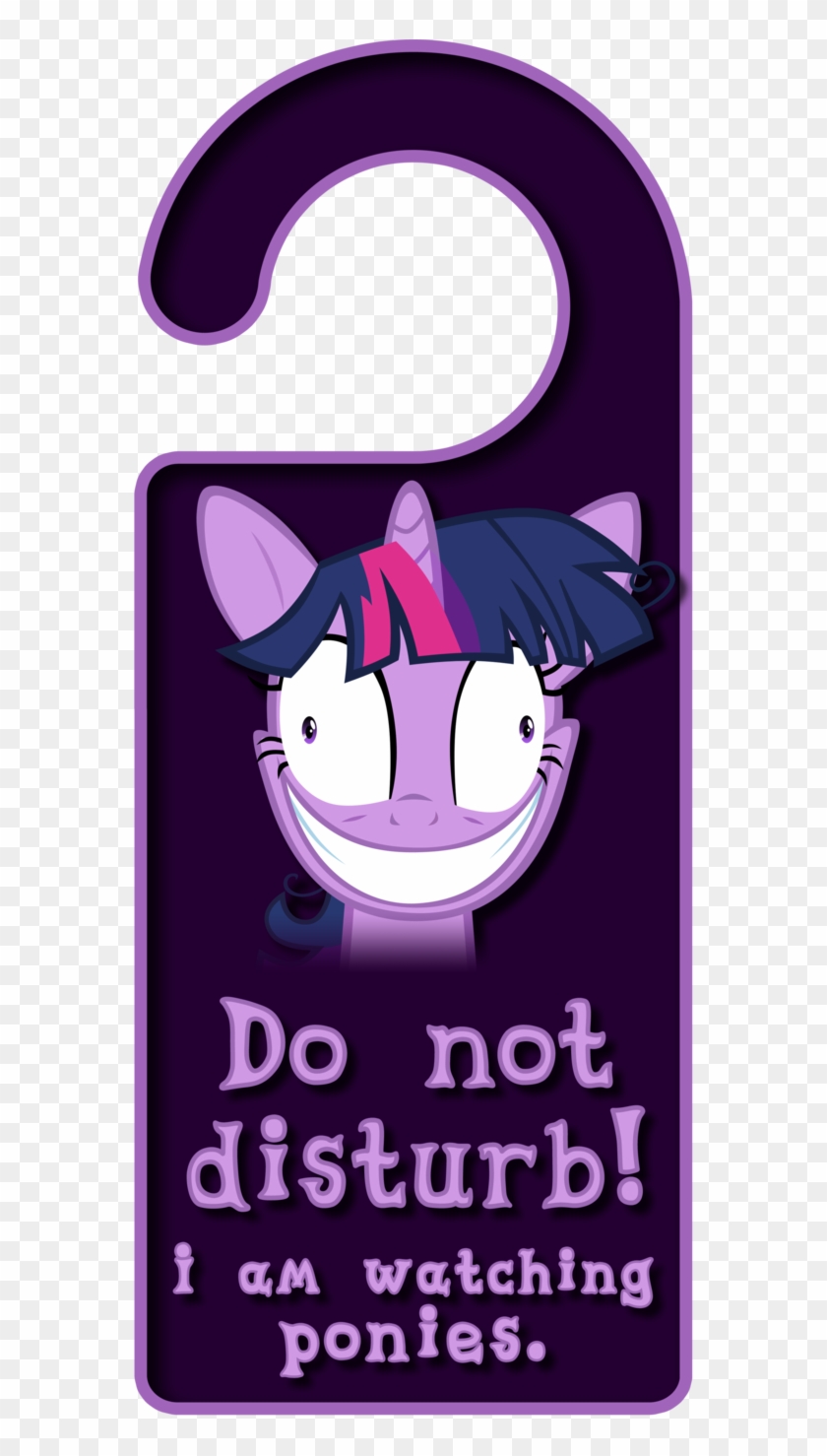 Crazy Twilight Sparkle Door Knob Hanger By Thorinair - Mlp Young Princess  Cadence - Free Transparent PNG Clipart Images Download