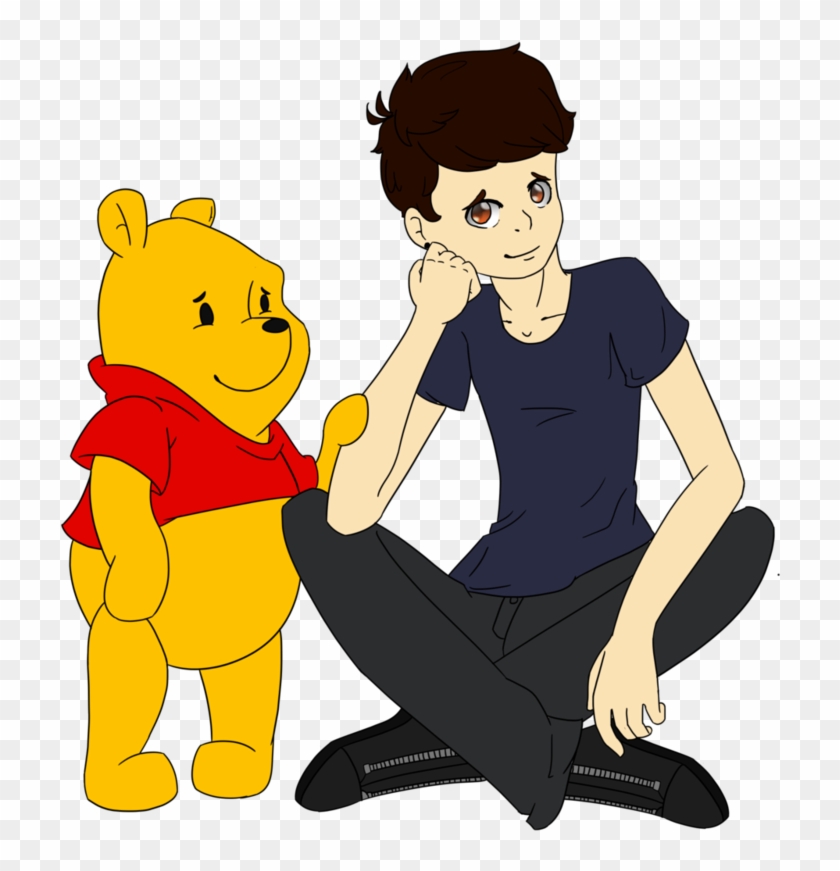 Dan Is Not On Fire And Winnie The Pooh By Mars Arts - Winnie The Pooh Dan Howell #658733