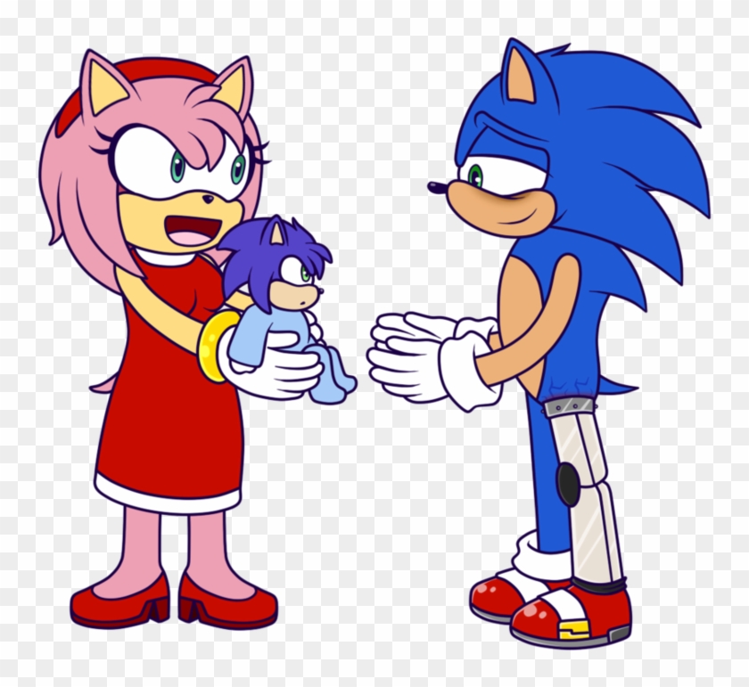 Sonamy Family By Uketello - Sonamy Family - Free Transparent PNG Clipart  Images Download
