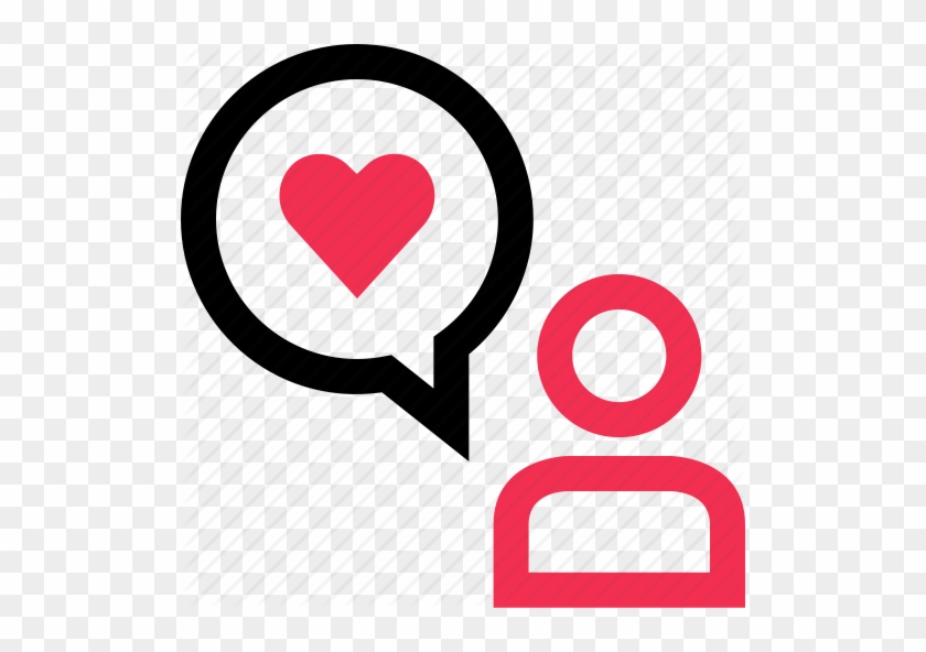 'web And Online' By Icons By Alfredo - Text Heart Bubble Png #659615