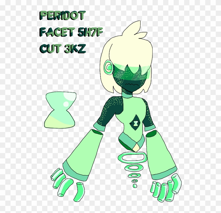 Peridot Facet 5h7f Cut 3kz By No1fan15 - Cartoon #660526