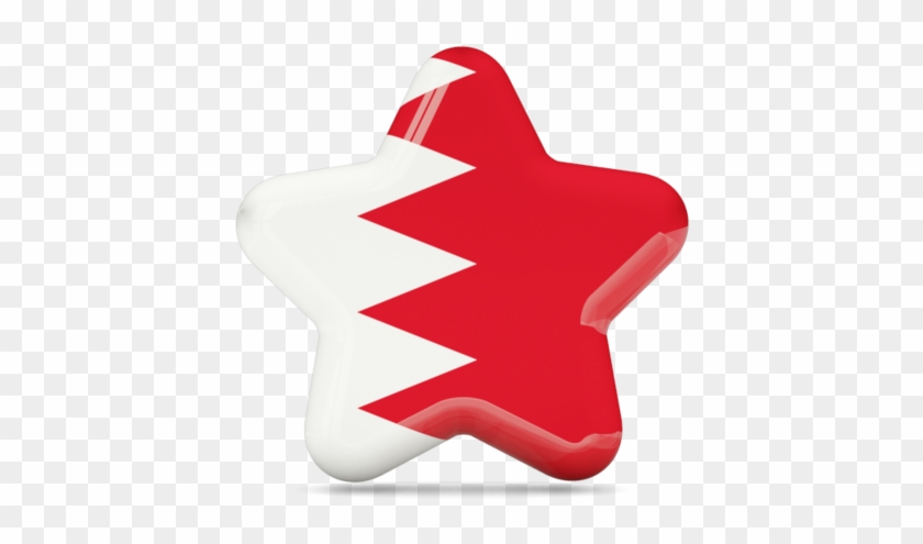 Illustration Of Flag Of Bahrain - Emblem #662092