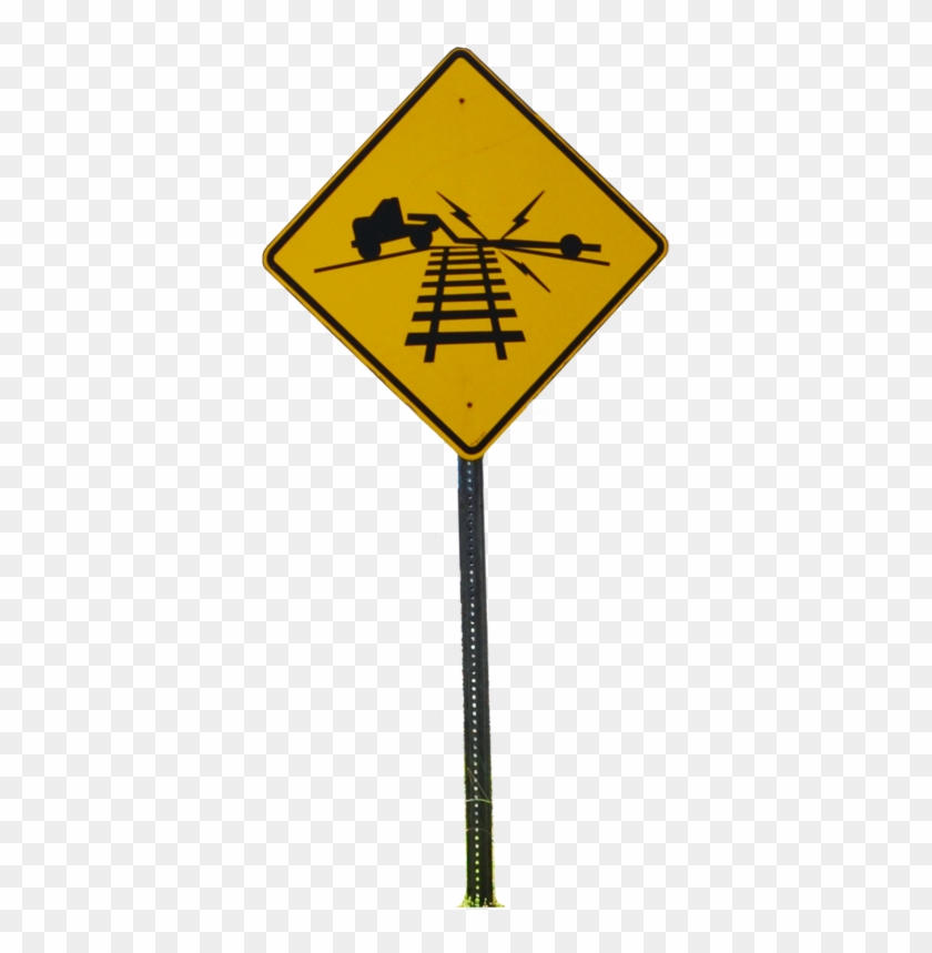 W10-5 LOW GROUND CLEARANCE RAILROAD CROSSING SIGN – Main Street