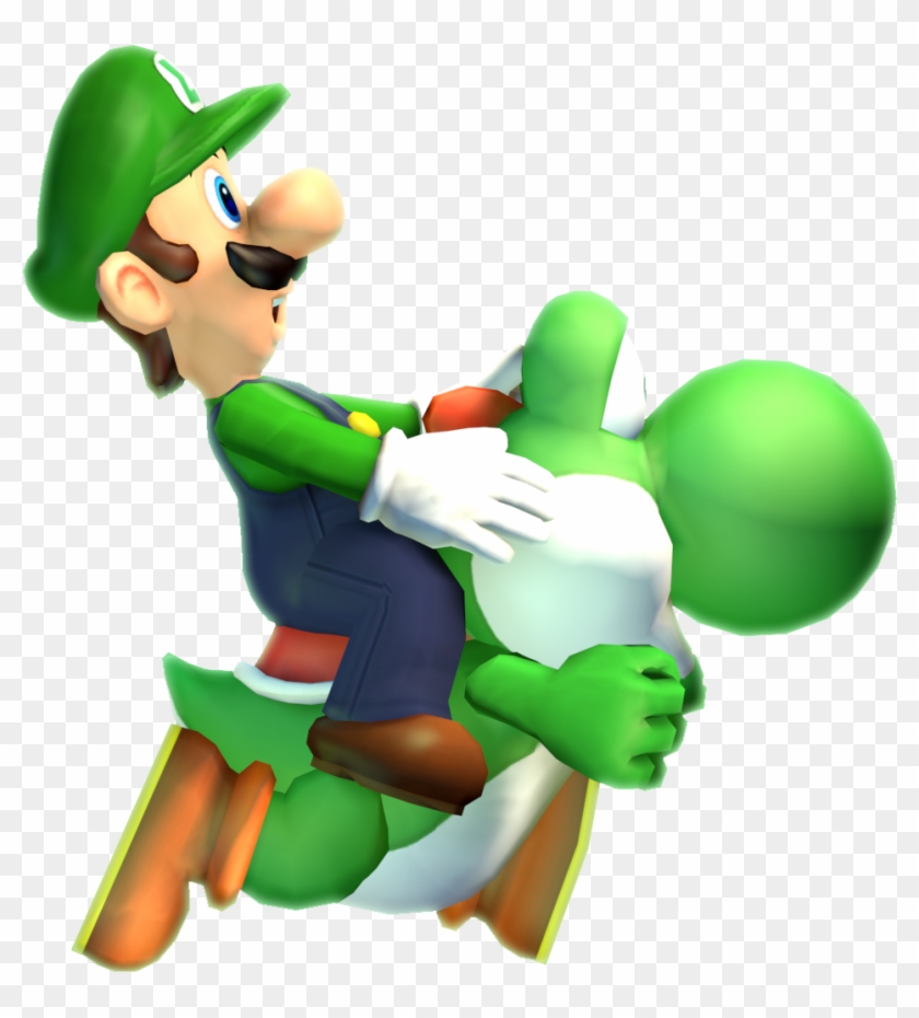 [cinema 4d Render] Luigi And Yoshi By Maxigamer - Yoshi #663068