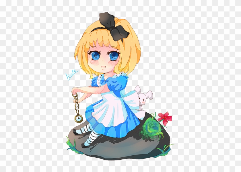 Alice Chibi By Kyoukaraa On Deviantart - Chibi Alice Png #663748