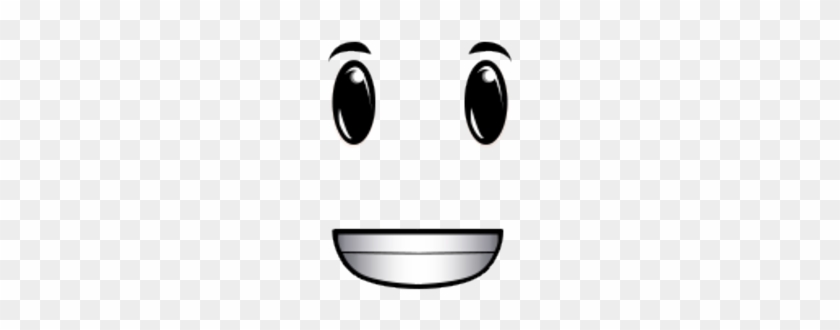 Friendly Smile Roblox Face Friendly Smile Free Transparent Png - roblox laughing face png