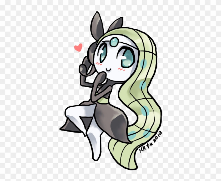 Meloetta Es Propiedad De The Pok Mon Company, Gamefreak - Pokemon Meloetta Cute #664457