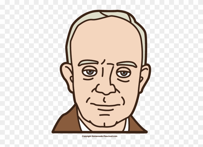 Dwight D Eisenhower Clip Art - Dwight D Eisenhower Cartoon - Free ...