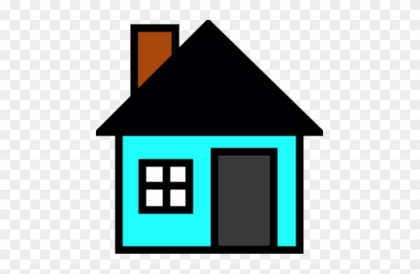 Housing - Teal House Clip Art #665845