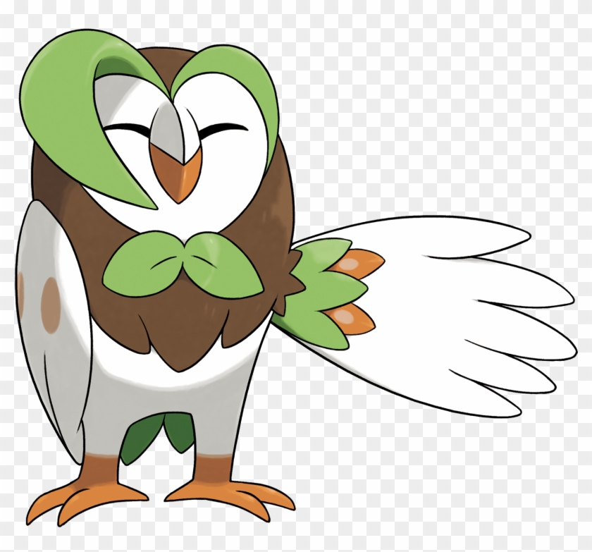 The Blade Quill Pokemon - Pokemon Sun And Moon Rowlet Evolutions #666473