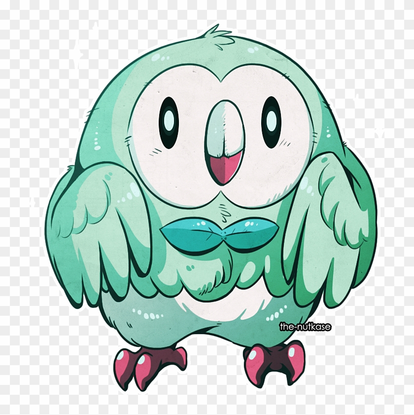 Shiny Rowlet By The Nutkase Dantj6i Feedyeti - Pokemon Shiny Rowlet Fanart #666663