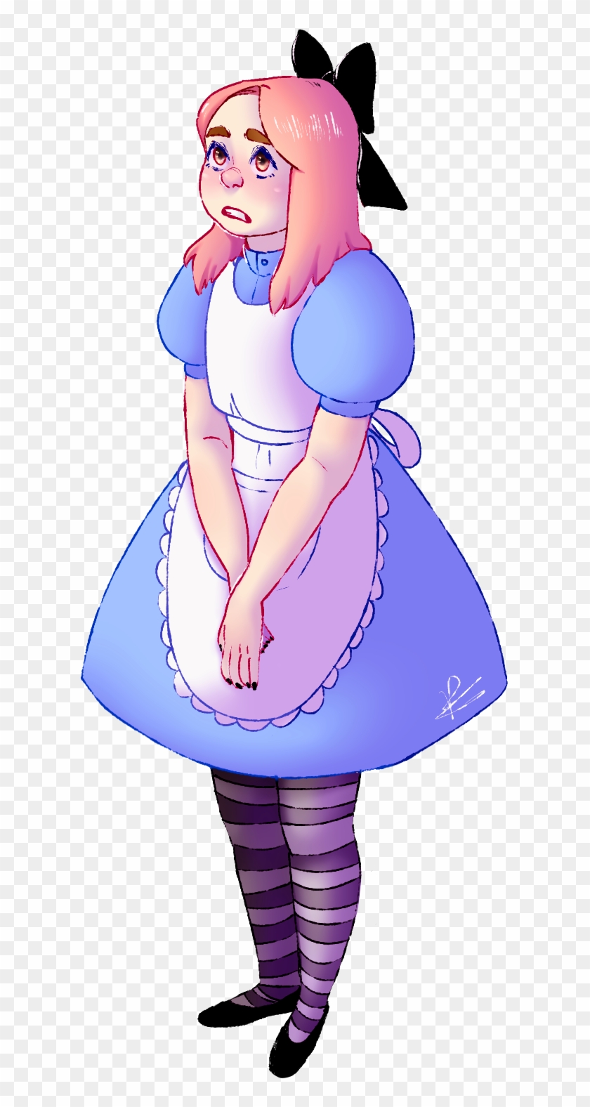 Alice The Waifu In The Wonderland By Immirury - Cartoon #666727