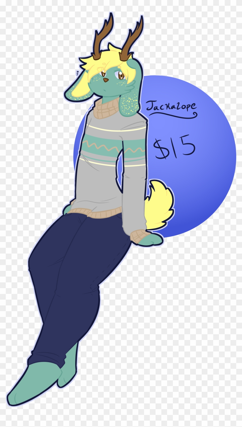 Jackalope Adopt- $15 - Cartoon #667548