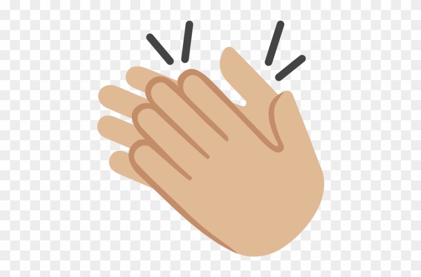 240 × 240 Pixels Clapping Hands Emoji Free Transparent PNG Clipart