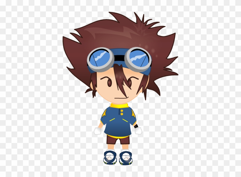 Taichi Yagami Chibi Mascot [wip] By Ex-digitalheart - Taichi Yagami Chibi #669140