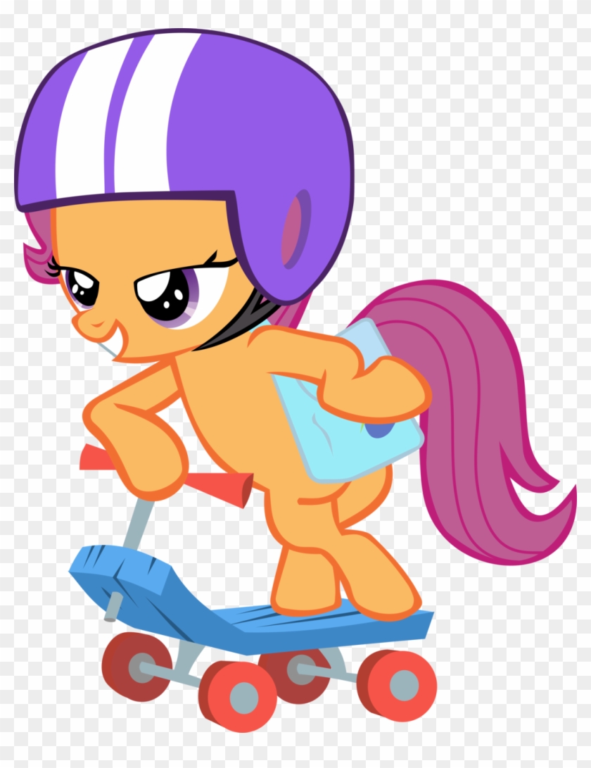 Scootaloo Vector By Chrisgotjar Scootaloo Vector By - Cartoon - Free ...