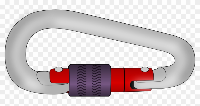 1 - Climbing Carabiner Clip Art #671773