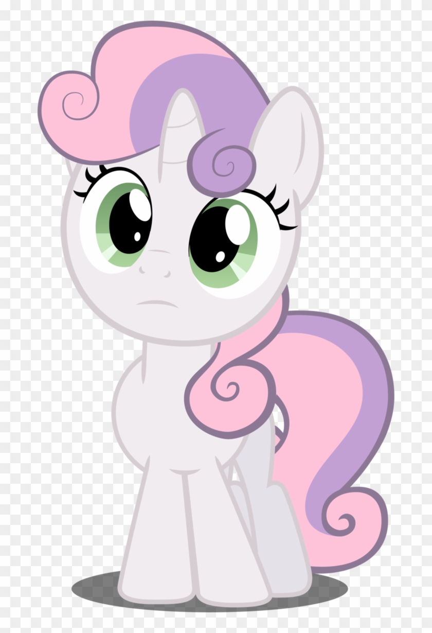 Sweetie Belle In Perplexity By Felix-kot - Mi Little Pony Sweetie Belle #672498