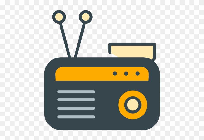 Radio Icon - Radio Broadcasting - Free Transparent PNG Clipart Images  Download