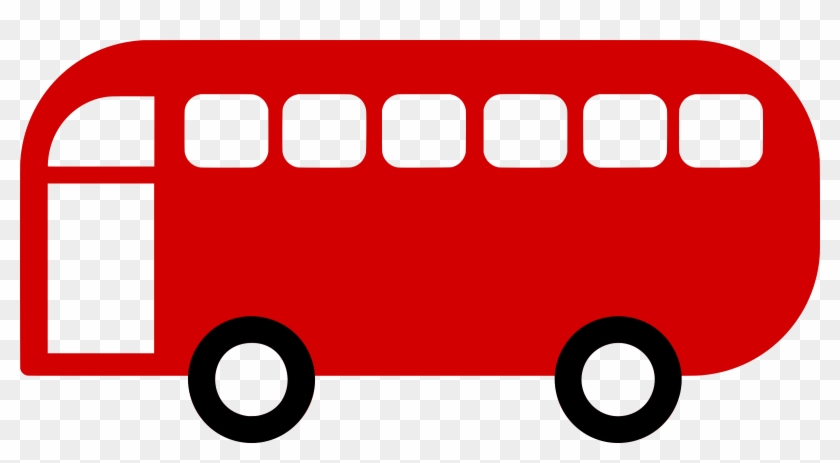 Bus Vectorized - Autobus Png Rojo #673491