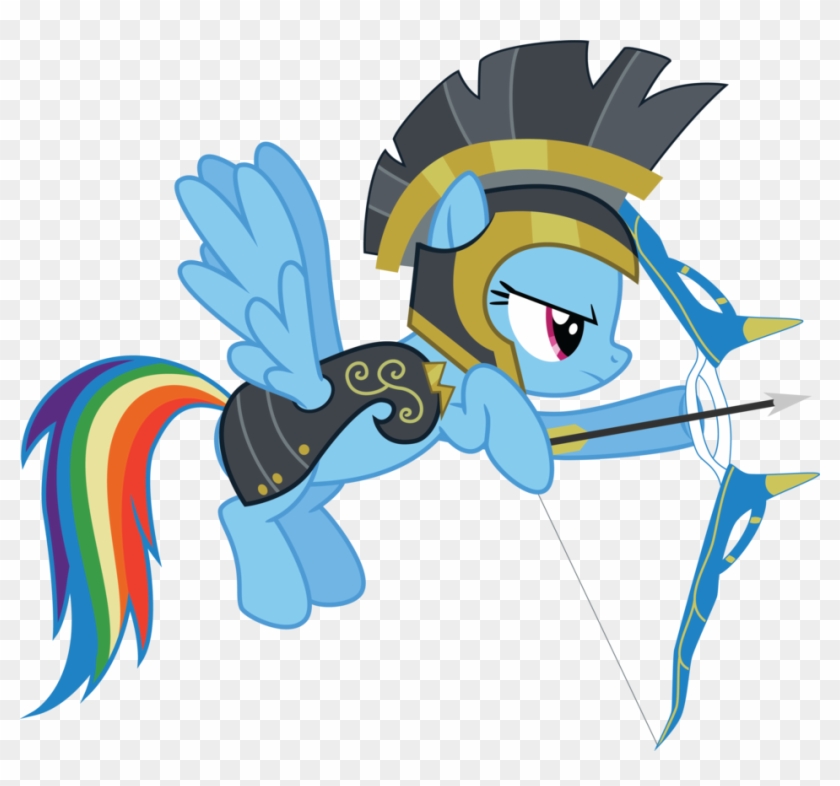 Commander Hurricane With Bow By Ivanspacebiker - Little Pony Friendship Is Magic #673721