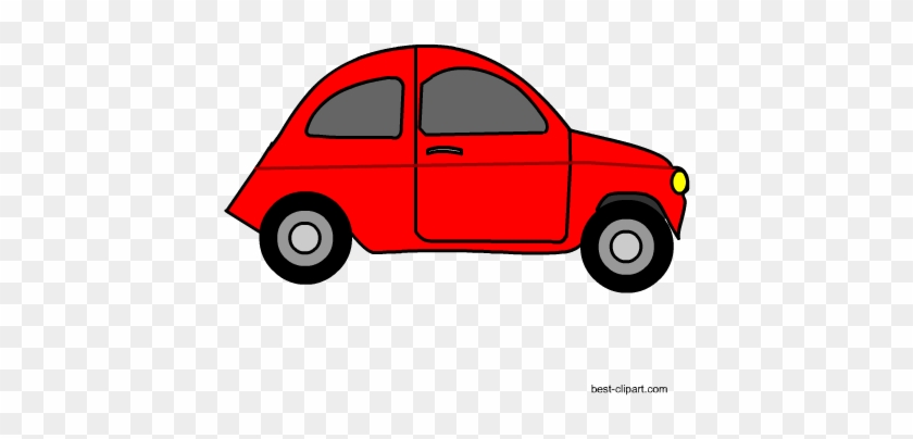 Red Car Free Clipart - Clip Art #675190